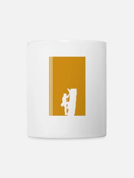 Baumklettern Kletteraffe - Tasse - Weiß