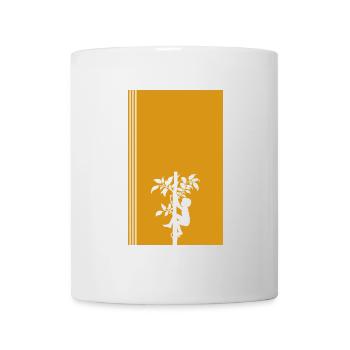 Ausruestung Klettern Aufstieg - Tasse - Weiß - Vorne