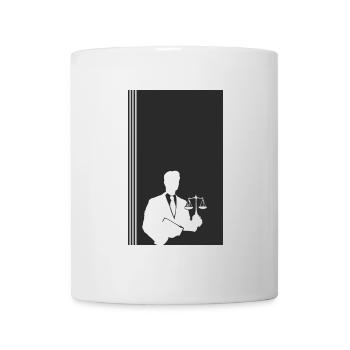 Gericht Versicherung Behandlung - Tasse - Weiß - Vorne