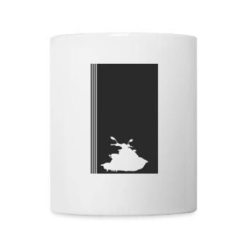 Wassersport Motorboot Boot - Tasse - Weiß - Vorne
