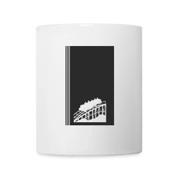 Rummel rollercoaster Maßkrug - Tasse - Weiß - Vorne