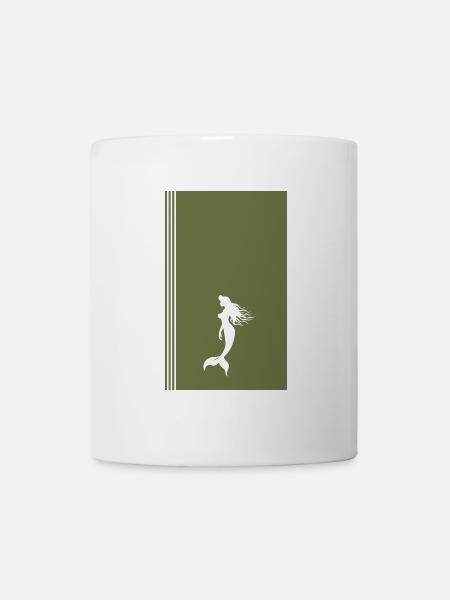 Seekuh Fabelwesen Aquarium - Tasse - Weiß