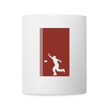 Cornhole Regeln Säcke - Tasse - Weiß - Vorne