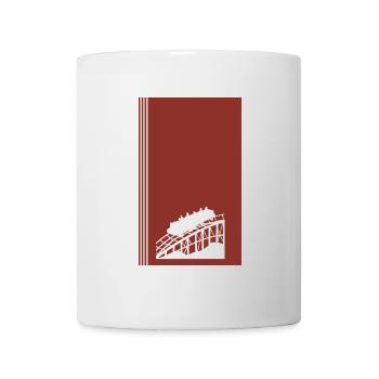 Chapiteau de montagnes russes - Mug blanc - blanc - Devant