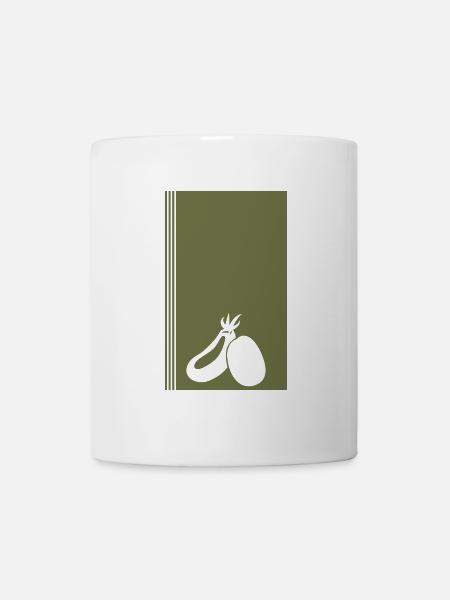 Vegan Bio - Tasse - Weiß