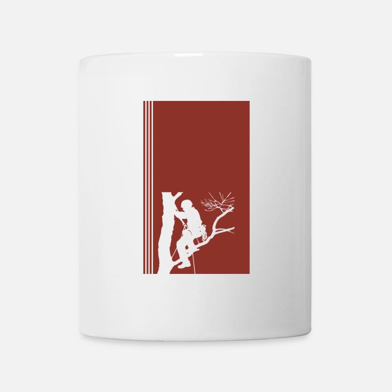 Baumklettern Klettern - Tasse - Weiß