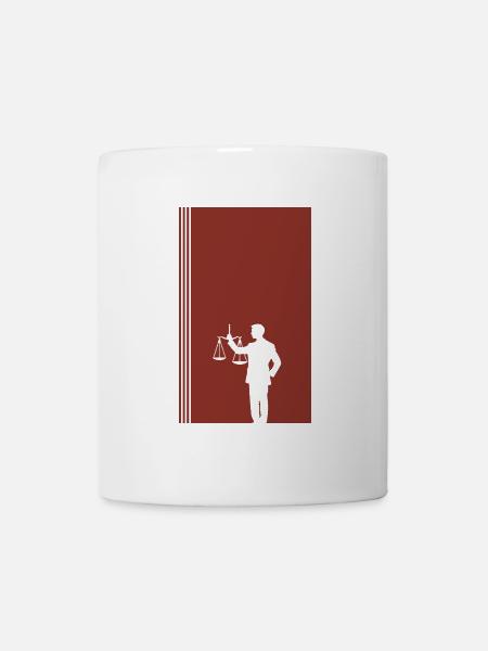 Gericht Recht Absatz - Tasse - Weiß