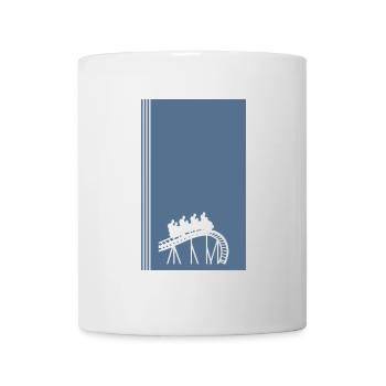 Chapiteau de grande roue - Mug blanc - blanc - Devant