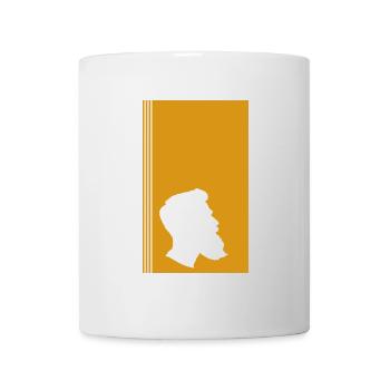 Schnurrbart Baertig - Tasse - Weiß - Vorne