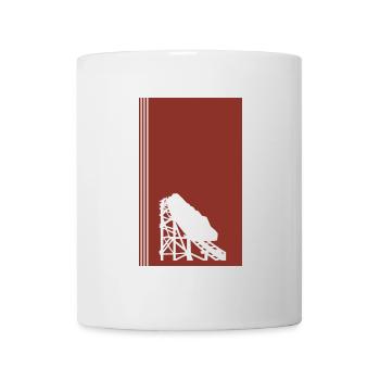 Chapiteau de montagnes russes Rummel - Mug blanc - blanc - Devant