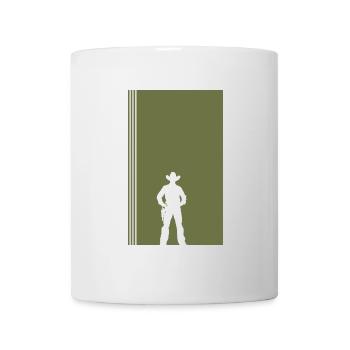 Western Saddle Rider - Mug - white - Front
