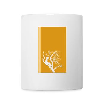 Kletterer Steigeisen Aufstieg - Tasse - Weiß - Vorne