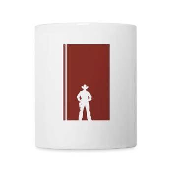Western Saddle Cowboy - Mug - white - Front