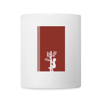 Ausruestung Baumklettern Kletterer - Tasse - Weiß - Vorne