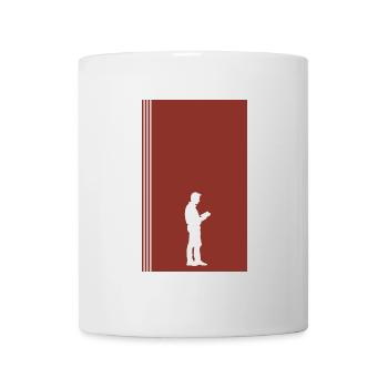 Livre Littérature Roman - Mug blanc - blanc - Devant