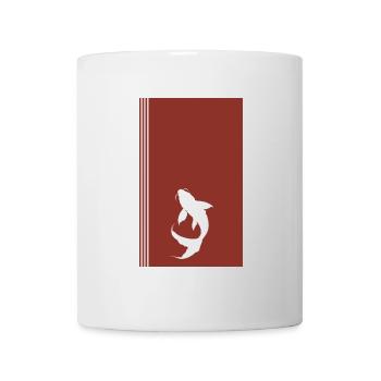 Koi Fish Fish Head - Mug - white - Front