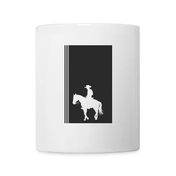 Cowboy Sheriff Rider - Mug blanc - blanc - Devant