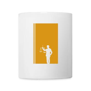 Anwalt Richter - Tasse - Weiß - Vorne