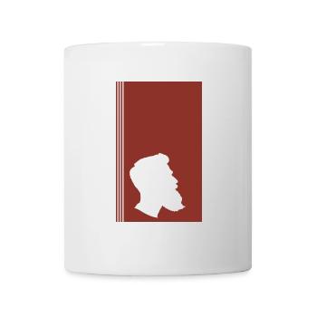 Bart Baertig Gentleman - Tasse - Weiß - Vorne