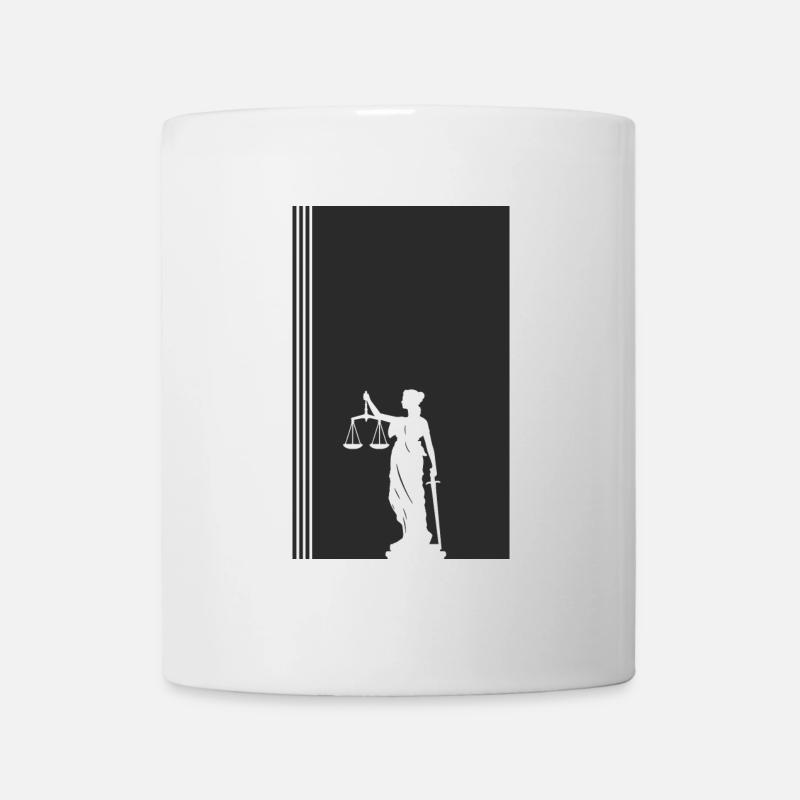 Anwalt Richter - Tasse - Weiß