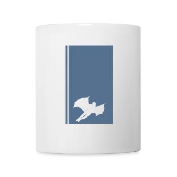 Wingsuit Vol Base Jump - Mug blanc - blanc - Devant