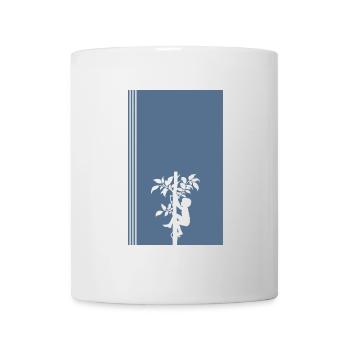 Baumklettern Aufstieg Klettern - Tasse - Weiß - Vorne
