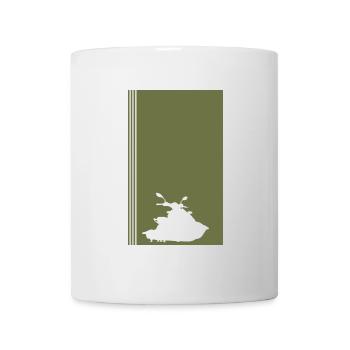 Jetski Boot Wasserski - Tasse - Weiß - Vorne