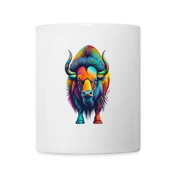 Bison - Mug - white - Front