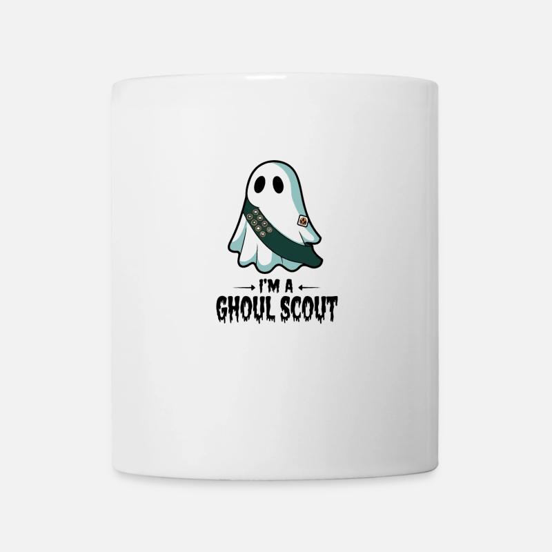 Je suis un éclaireur de goules - Mug blanc - blanc