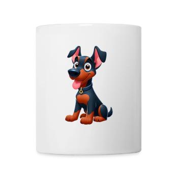 Dobermann 2 - Tasse - Weiß - Vorne