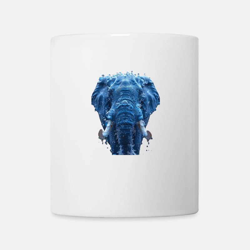 Elephant made of water - Mug - white