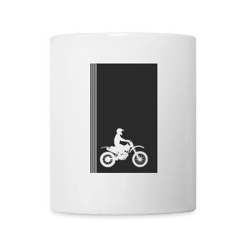 Dirt Bike Motocross - Mug - white - Front