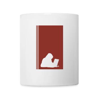 Étudiant en informatique - Mug blanc - blanc - Devant