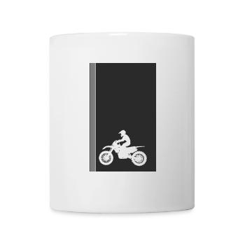 Dirt Bike Chopper - Mug - white - Front