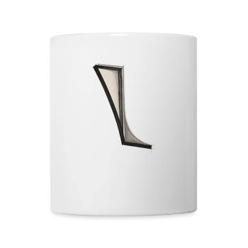 Aesthetic design, Linienzeichnung, Architektur - Tasse - Weiß - Vorne