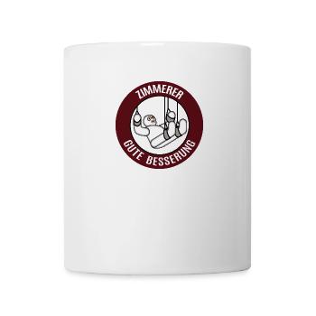 Gute Besserung Zimmerer Alles Gute Gesundheit - Tasse - Weiß - Vorne