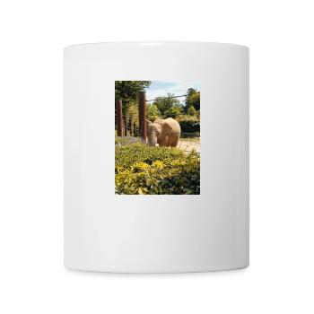 Elephant Zoo Sommertag sonnig - Tasse - Weiß - Vorne
