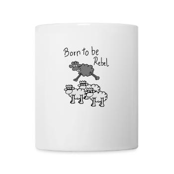 jumping sheep - Tasse - Weiß - Vorne