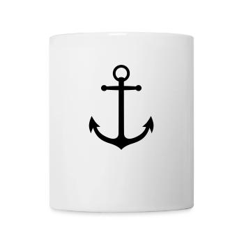 Anker - Tasse - Weiß - Vorne