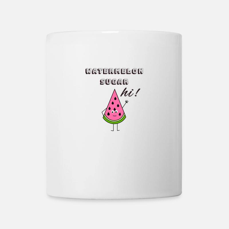 Sucre de pastèque - Mug blanc - blanc