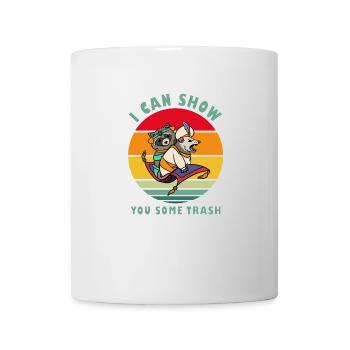 Ich kann dir Müll zeigen - Tasse - Weiß - Vorne