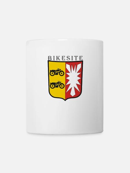 Bikesite SH - Tasse - Weiß