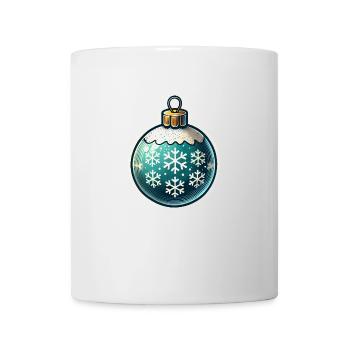 Tannenbaumkugel - Tasse - Weiß - Vorne