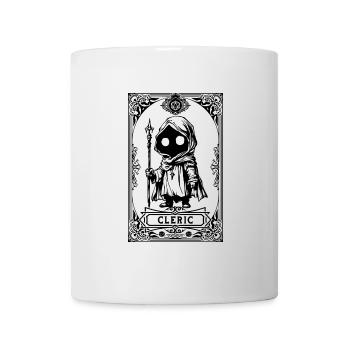 Cleric RPG Tarot Card chibi - Mug blanc - blanc - Devant