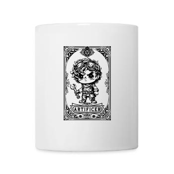 Artificer RPG Tarot Card Chibi - Mug blanc - blanc - Devant