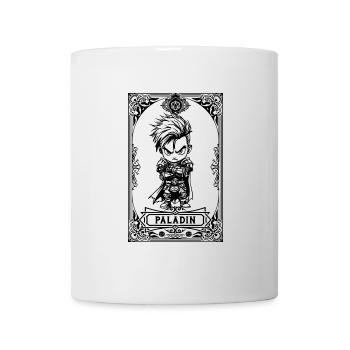Paladin RPG Tarotkarte Chibi - Tasse - Weiß - Vorne