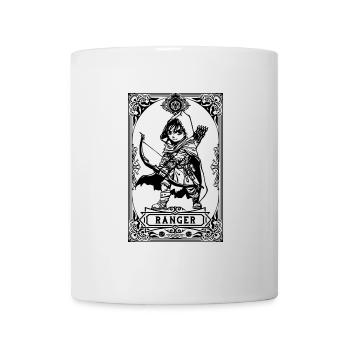 Ranger RPG Tarot Card chibi - Mug blanc - blanc - Devant