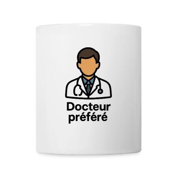 Docteur préféré cadeau médecin - Mug blanc - blanc - Devant