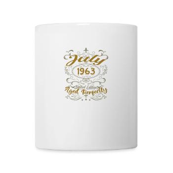 Juli 1963 Geburtstag Juli 1963 Geschenk 1963 - Tasse - Weiß - Vorne