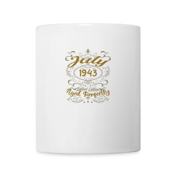July 1943 Birthday July 1943 Gift 1943 - Mug - white - Front